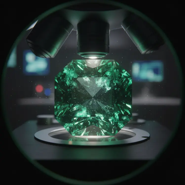 Esmeralda Colombiana de Alta Calidad Cristal y Color