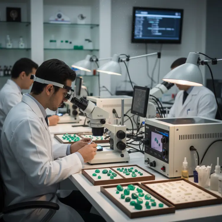 Tratamiento de Esmeraldas Aceite de Cedro vs Resinas