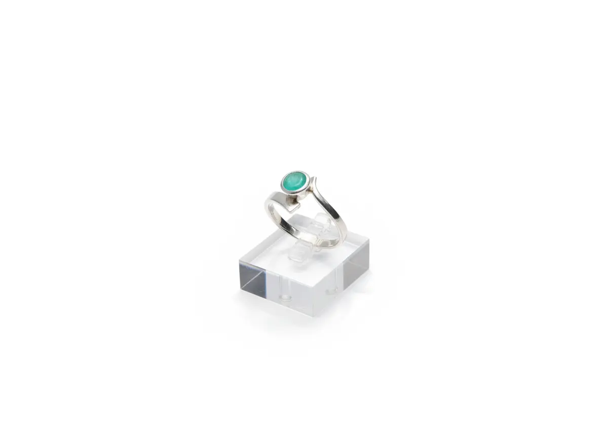 Anillo Prisma Verde