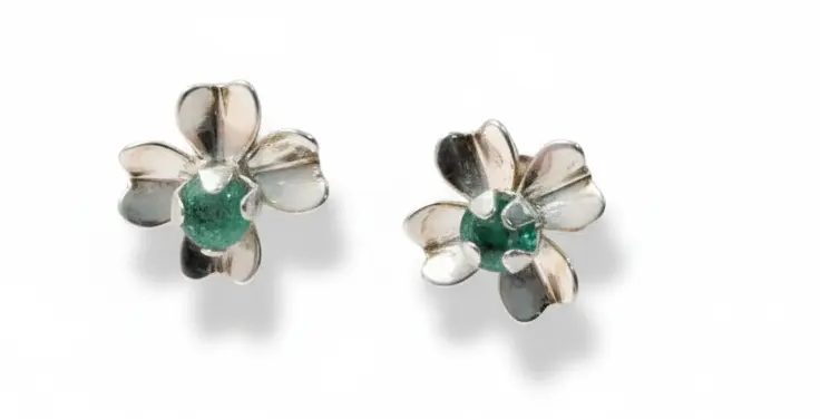 Aretes Botánicos Flor
